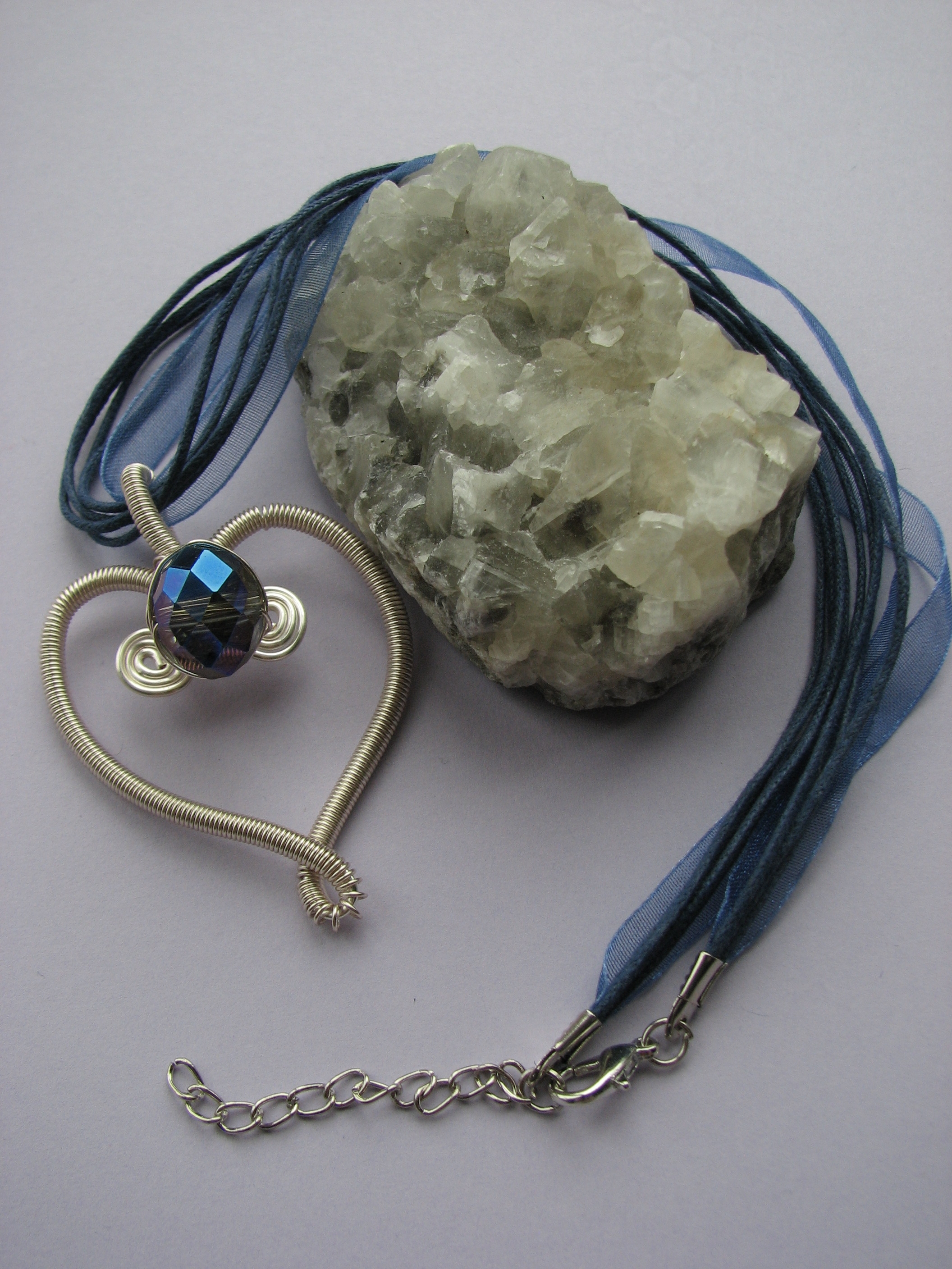 Blue Crystal Heart