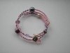 Pink wrap around bracelet £5.50