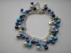 Blue Pearly bead bracelet £8.50
