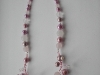 Pretty in Pink Shell and Quartz necklace £20.50