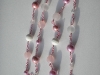 Pink Shell Pearl and Quartz necklace £14.50